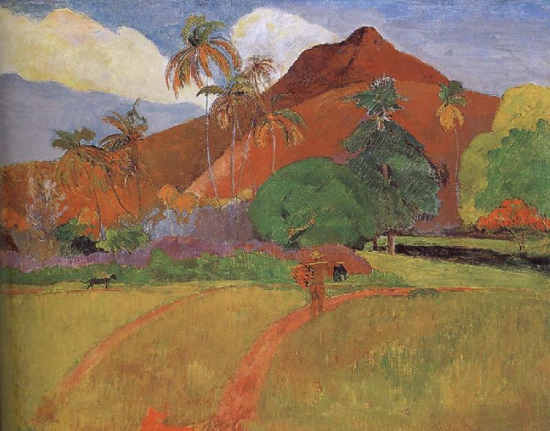 Paul Gauguin Tahitian Landscape